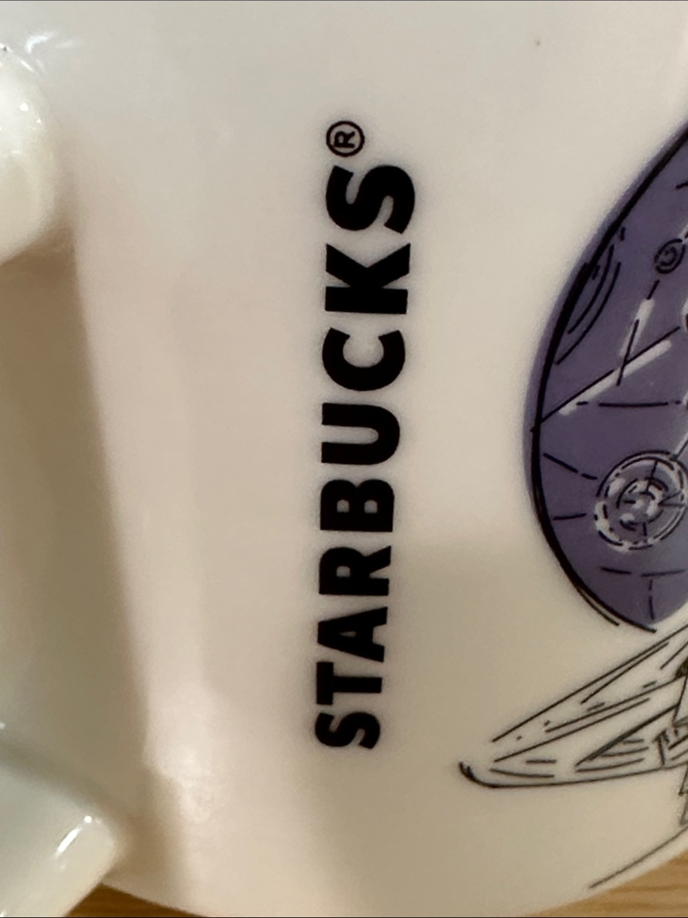 Starbucks Disney Parks Coruscant Been There Series Mug Like New - Picture 7 of 10
